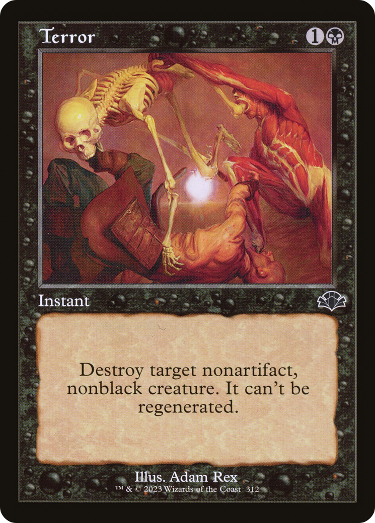 Terror (Retro) [Dominaria Remastered]-1