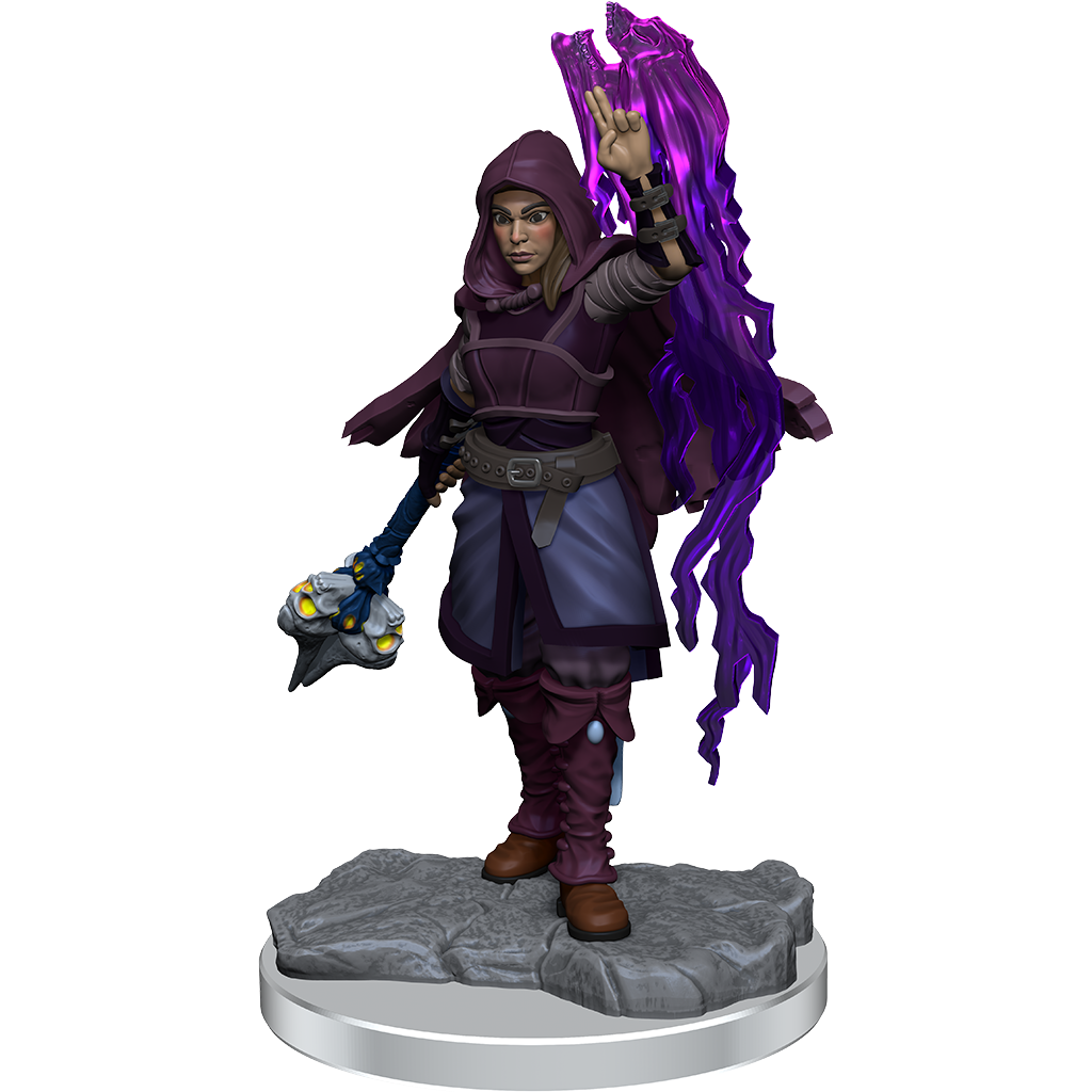 D&D Nolzurs Marvelous Miniatures Half-Elf Warlock