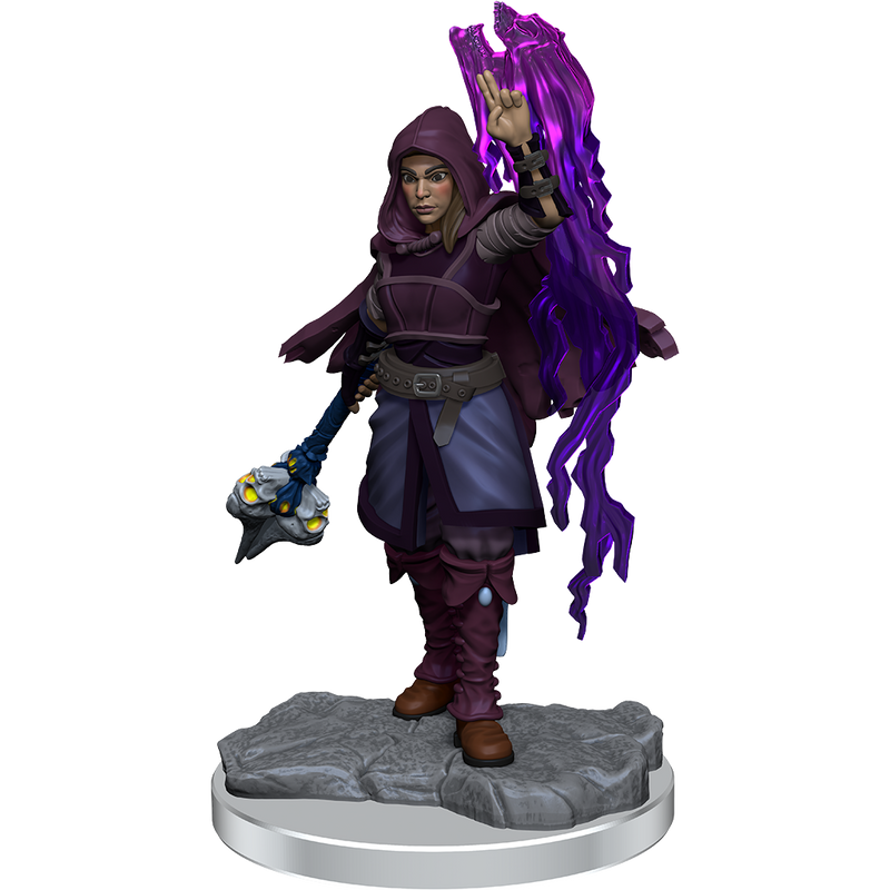 D&D Nolzurs Marvelous Miniatures Half-Elf Warlock