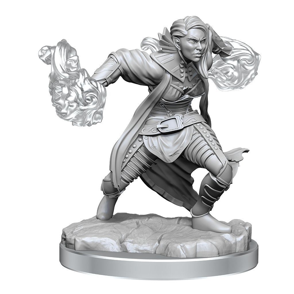 D&D Nolzurs Marvelous Miniatures Half-Elf Warlock
