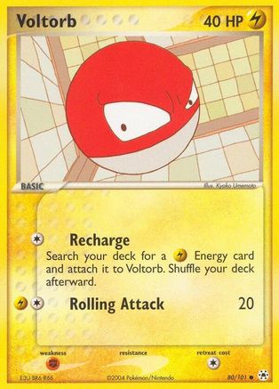 Voltorb (80/101) [EX: Hidden Legends]-1