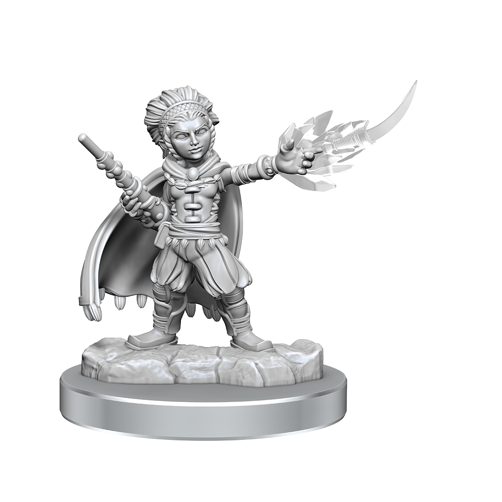 D&D Nolzurs Marvelous Miniatures Halfling Wizards