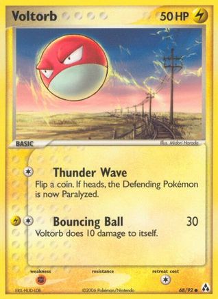 Voltorb (68/92) [EX: Legend Maker]-1