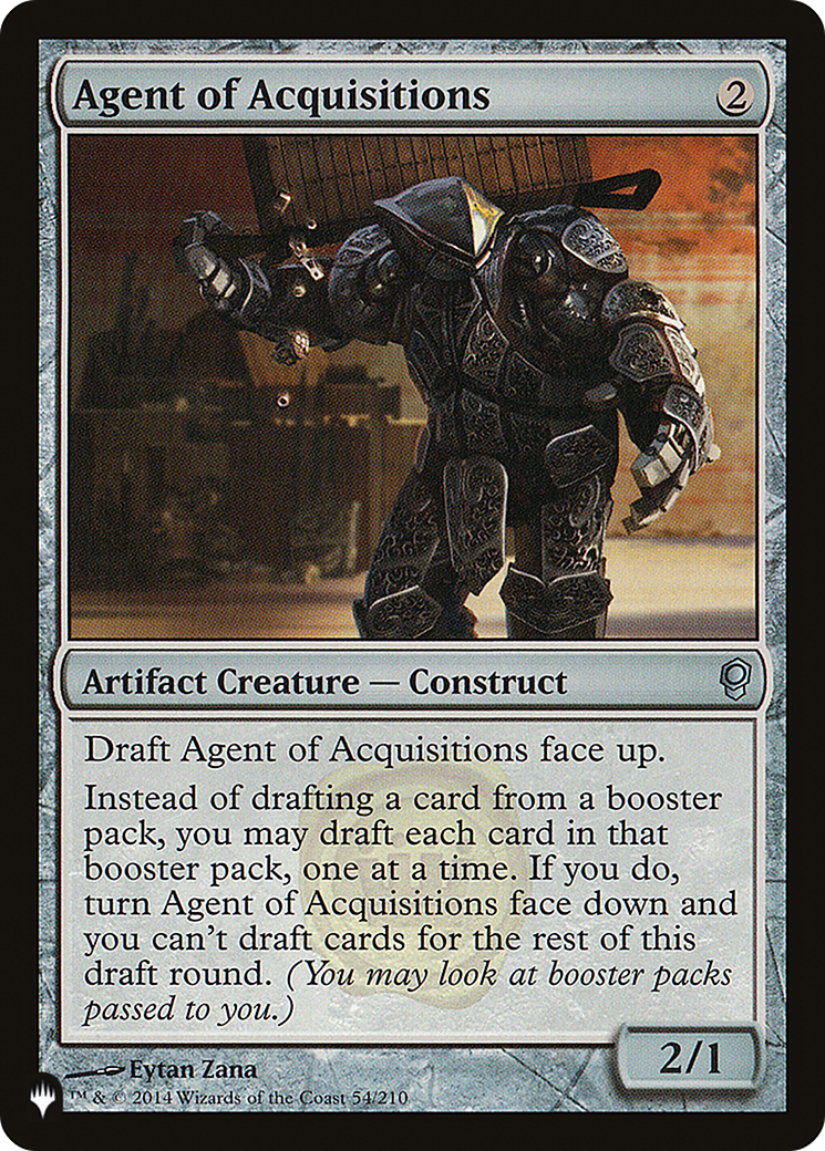 Agent of Acquisitions [The List]-1