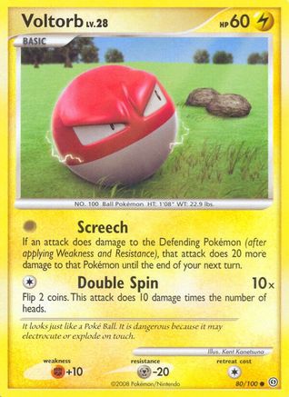 Voltorb (80/100) [Diamond & Pearl: Stormfront]-1