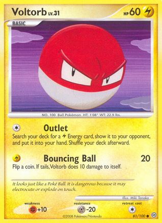 Voltorb (81/100) [Diamond & Pearl: Stormfront]-1