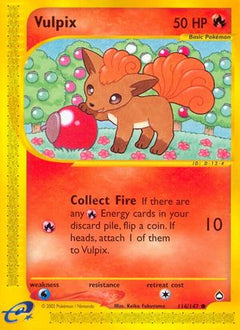 Vulpix (116/147) [Aquapolis]-1