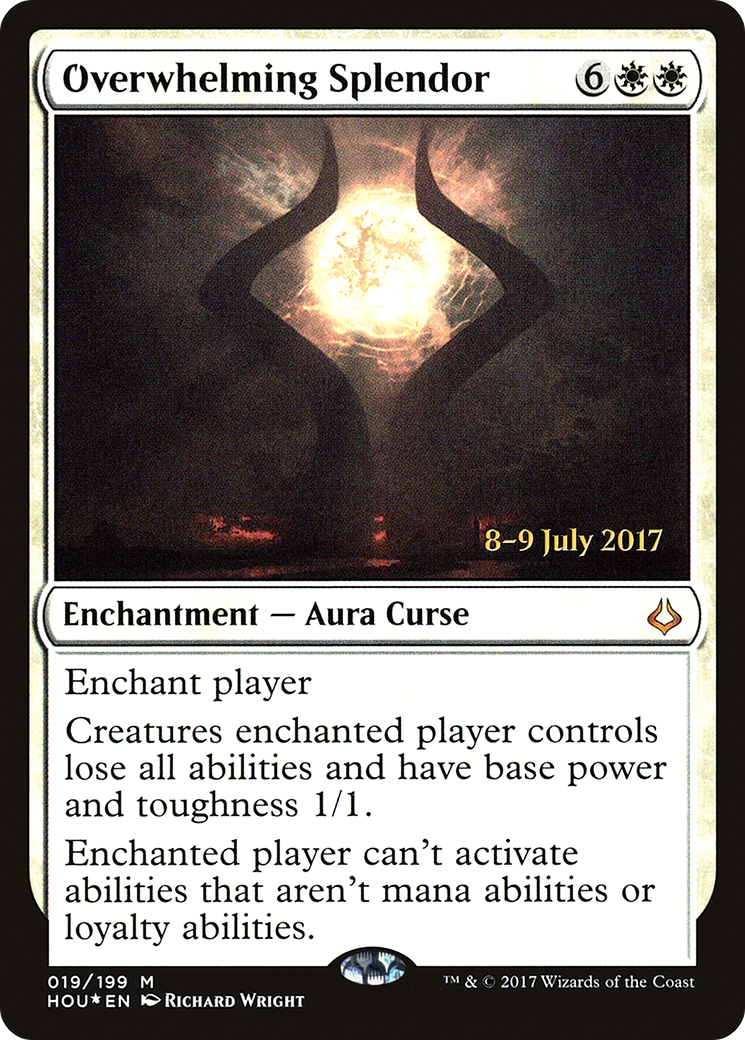 Overwhelming Splendor [Hour of Devastation Prerelease Promos]-1