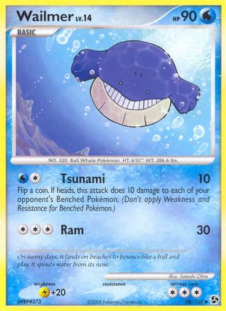 Wailmer (58/106) [Diamond & Pearl: Great Encounters]-1