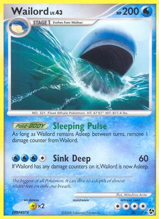 Wailord (30/106) [Diamond & Pearl: Great Encounters]-1