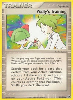 Wally's Training (85/106) [EX: Emerald]-1