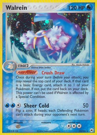 Walrein (15/101) [EX: Hidden Legends]-1