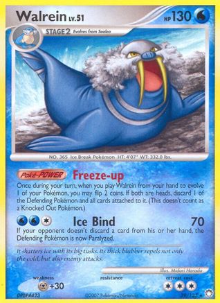Walrein (39/123) [Diamond & Pearl: Mysterious Treasures]-1