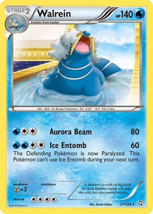 Walrein (31/124) [Black & White: Dragons Exalted]-1