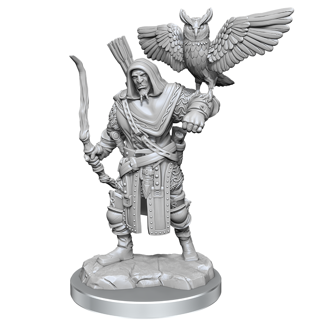 D&D Nolzurs Marvelous Unpainted Miniatures Orc Ranger Male