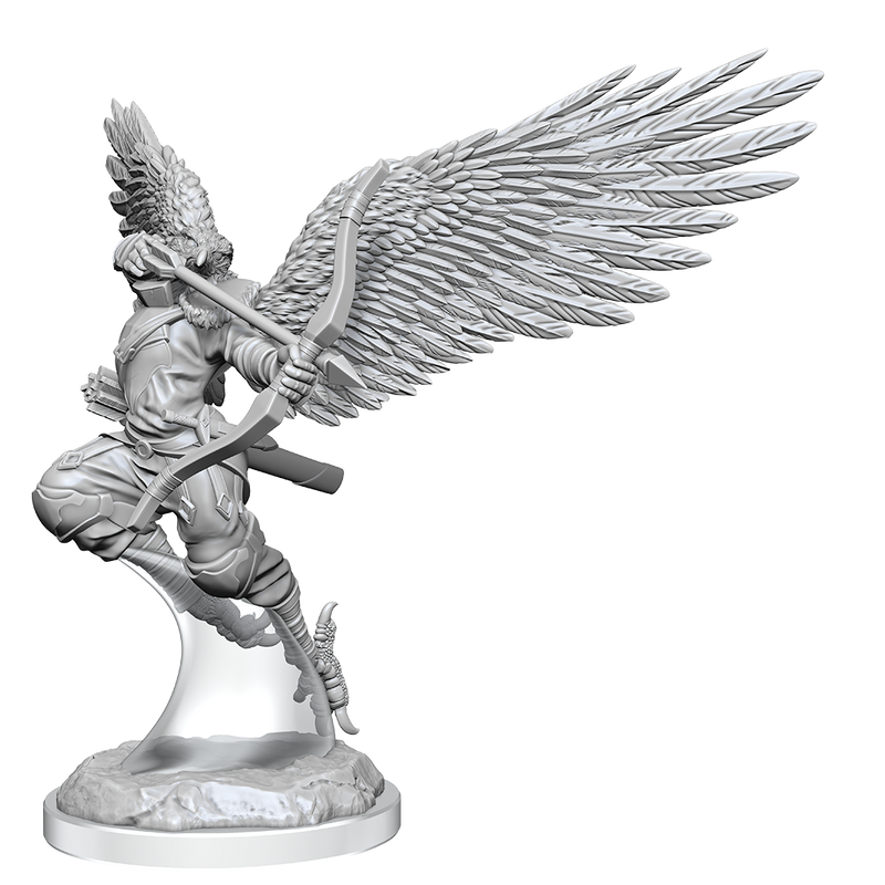 D&D Nolzurs Marvelous Unpainted Miniatures Aarakocra Fighters