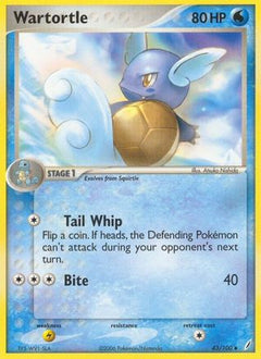 Wartortle (43/100) (Stamped) [EX: Crystal Guardians]-1