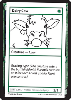 Dairy Cow [Mystery Booster 2 Playtest Cards]-1