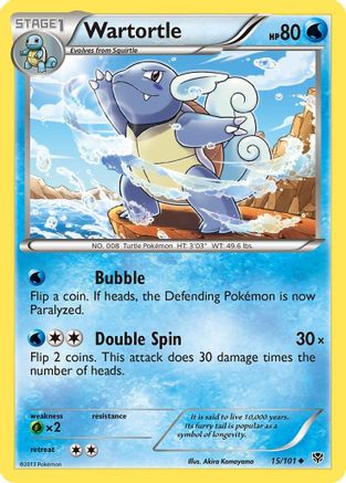 Wartortle (15/101) [Black & White: Plasma Blast]-1