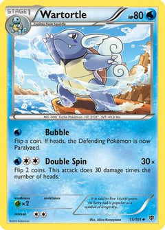 Wartortle (15/101) [Black & White: Plasma Blast]-1