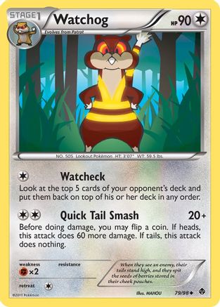 Watchog (79/98) [Black & White: Emerging Powers]-1