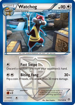 Watchog (112/135) [Black & White: Plasma Storm]-1