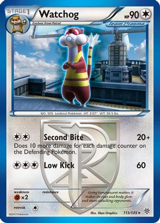 Watchog (113/135) [Black & White: Plasma Storm]-1