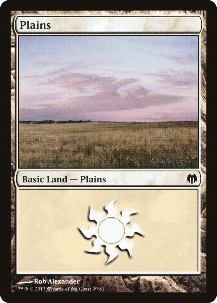 Plains (39) [Duel Decks: Heroes vs. Monsters]-1