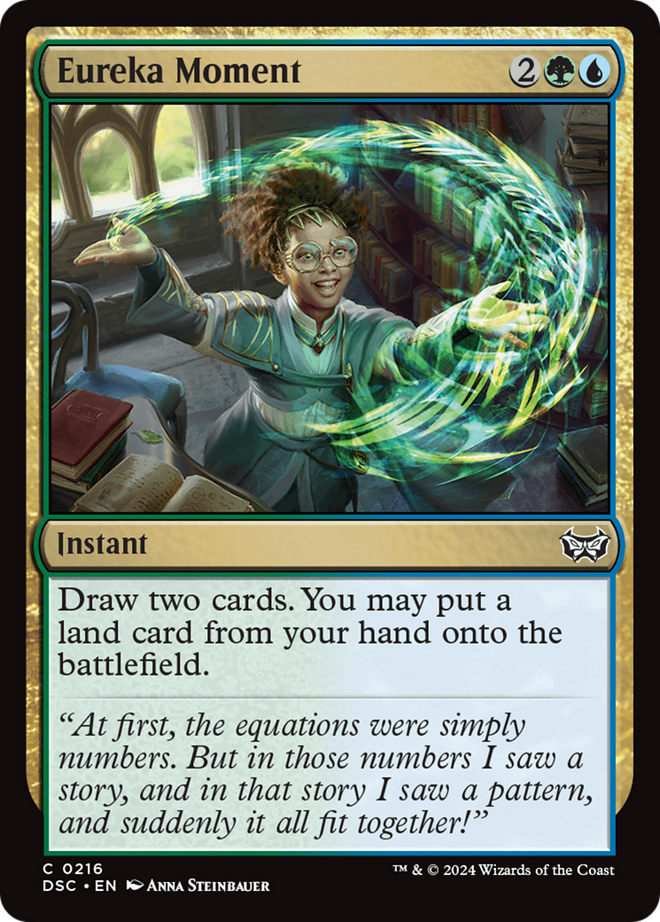 Eureka Moment [Duskmourn: House of Horror Commander]-1