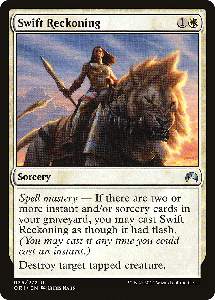 Swift Reckoning [Magic Origins]-1
