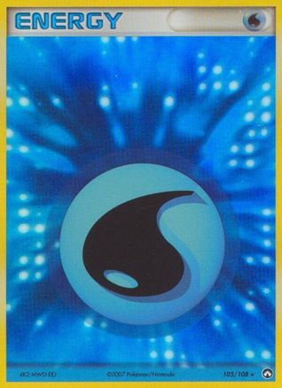 Water Energy (105/108) [EX: Power Keepers]-1