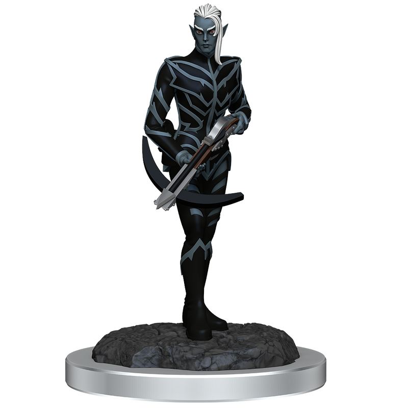 D&D Nolzurs Marvelous Miniatures Drow Fighters