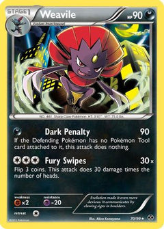 Weavile (70/99) [Black & White: Next Destinies]-1