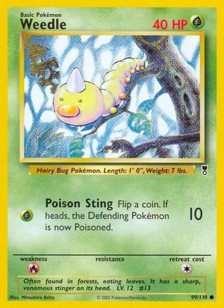 Weedle (99/110) [Legendary Collection]-1