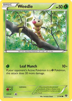 Weedle (3/146) [XY: Base Set]-1