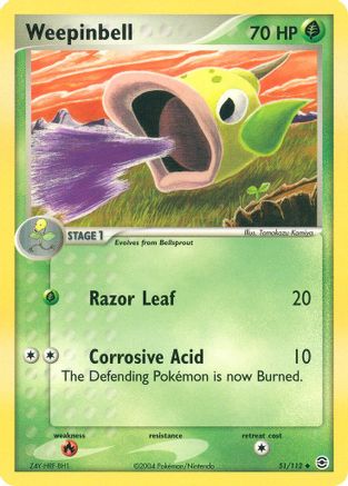 Weepinbell (51/112) [EX: FireRed & LeafGreen]-1