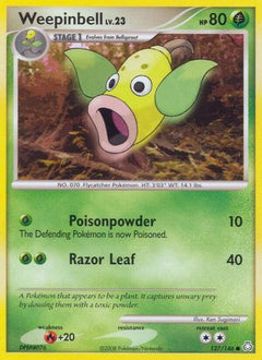 Weepinbell (127/146) [Diamond & Pearl: Legends Awakened]-1