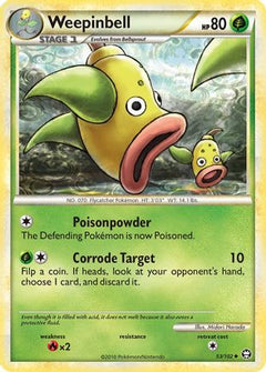 Weepinbell (53/102) [HeartGold & SoulSilver: Triumphant]-1
