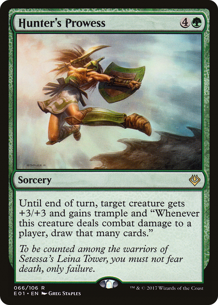 Hunter's Prowess [Archenemy: Nicol Bolas]-1