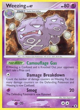 Weezing (87/111) [Platinum: Rising Rivals]-1
