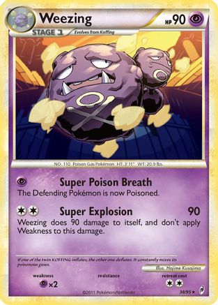 Weezing (38/95) [HeartGold & SoulSilver: Call of Legends]-1