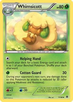 Whimsicott (11/98) [Black & White: Emerging Powers]-1