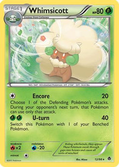 Whimsicott (12/98) [Black & White: Emerging Powers]-1