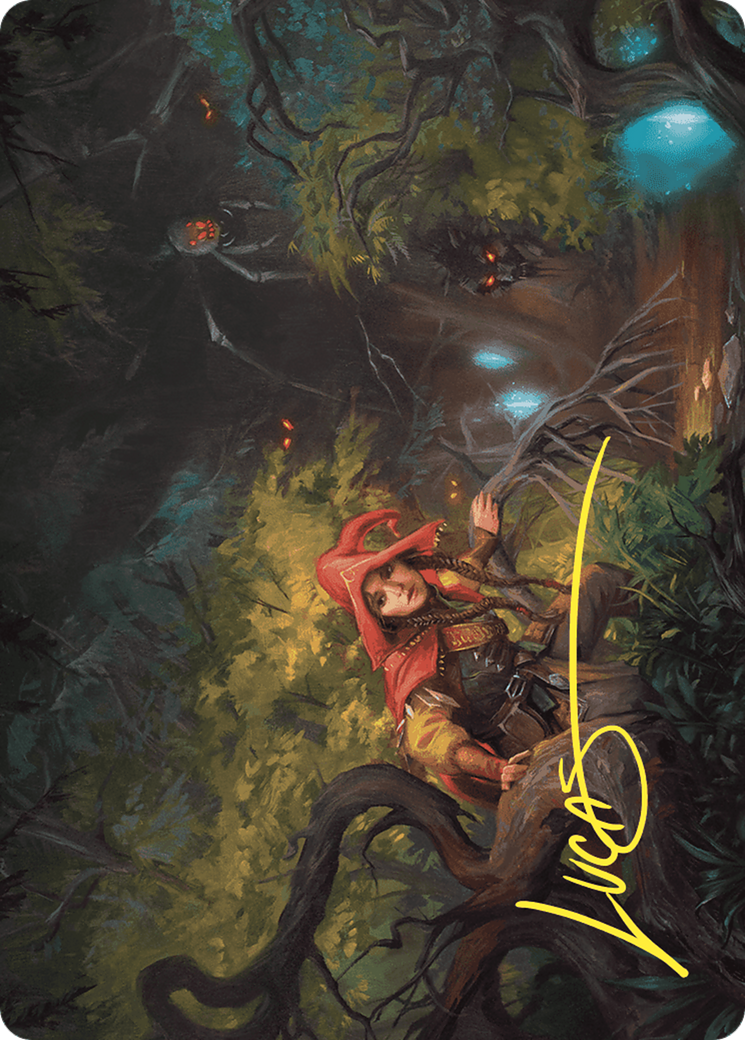 Brave the Wilds // Brave the Wilds (AWOE-025) - Wilds of Eldraine Art Series (Borderless)-3