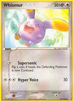 Whismur (69/100) [EX: Crystal Guardians]-1