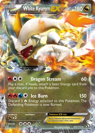 White Kyurem EX (101/113) [Black & White: Legendary Treasures]-1