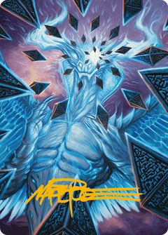 Ugin's Binding Art Card (Gold-Stamped Signature) [Modern Horizons 3 Art Series]-1
