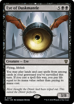 Eye of Duskmantle [Murders at Karlov Manor Commander]-1