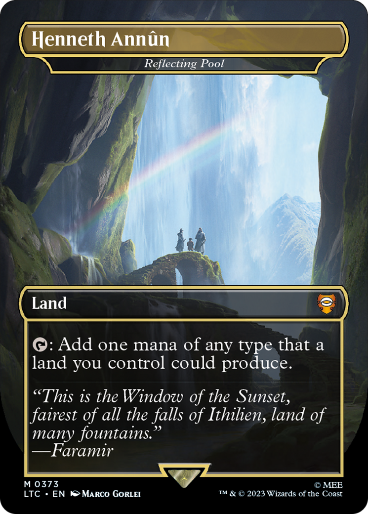 Henneth Annun - Reflecting Pool [The Lord of the Rings: Tales of Middle-Earth Commander]-1