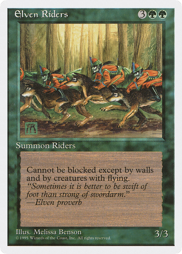 Elven Riders [Fourth Edition]-1